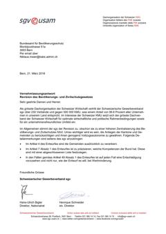  Vernehmlassungsantwort Revision des Bevölkerungs- und Zivilschutzgesetzes