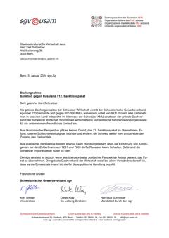  Stellungnahme Sanktion gegen Russland / 12. Sanktionspaket