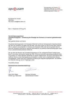 Umweltschutzgesetz – Umsetzung der Strategie der Schweiz zu invasiven gebietsfremden Arten